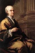 THORNHILL, Sir James Portrait of Sir Isaac Newton France oil painting artist
